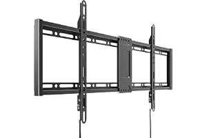 Universal TV-Väggfäste 43-100 Tum Fast - Platt TV-Fäste upp till 75kg, Kompatibel med VESA 800x400, För Vardagsrum & Kontor