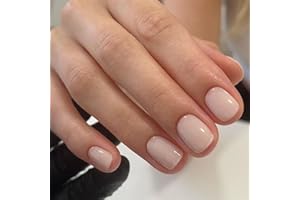 SONGQEE 24 Stück Press on Nails Kurz - Square Nägel zum Aufkleben - Glänzend Weiß Künstliche Nägel - Fingernägel zum Aufkleben Acryl Full Cover für Frauen Mädchen Nail Art Maniküre (Eis Weiß)
