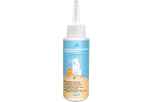 ANTELINK Aspand Detergente Auricolare per Cani Gatti, Lenisce Prurito, Lenire Arrossamenti, 100 ml