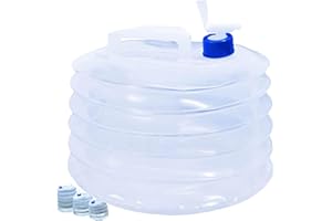 BIAOQINBO Collapsible Water Container 3L 5L 10L 15L, Folding Water Bucket Water Carrier, Portable & BPA-Free Water Tank Water Jug Buckets Storage for Caravans Camping Hiking Travel BBQ Travel Outdoor Use