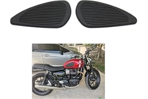 EVOMOSA Motorrad tankaufkleber pad Retro Universal Motorräder Tank Gummi Schutz Aufkleber