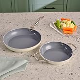 Karaca x Refika Birg&uuml;l Swiss Crystal Creamy Metal Tava Sahan Set Cream
