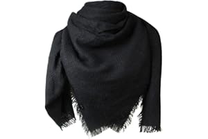 Glamexx24 XXL Foulard Foulard poncho pour femmes, chaud et magnifique avec un foulard à motifs différents