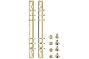 ‎PATIKIL PATIKIL A5 6-Loch Ringbuchmechanismen, 2er-Set Ringbuchrücken-Ersatz für Ringbuchplaner