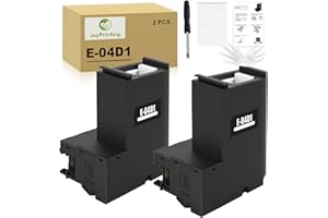 JoyPrinting 2X T04D1 C13T04D100 Maintenance Box Tank Compatible for ET-4750 ET-3750 ET-3700 ET-M3180 ET-M3170 ET-M3140 ET-M2170 ET-M2140 ET-M1180 ET-M1170 ET-M1140 Printer (2-PacK)