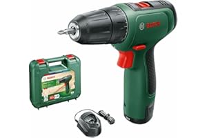 Bosch taladro/atornillador a batería EasyDrill 1200 (1 batería, sistema de 12 V, en maletín de transporte)