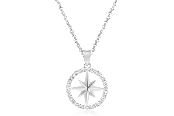 KPOP Halsband Dam Silver Smycke Åtta Spetsiga Stjärna 2 cm Hänge 42 cm Kedja med 55 Stray Fotokort Unisex SKZ Samlarobjekt fö