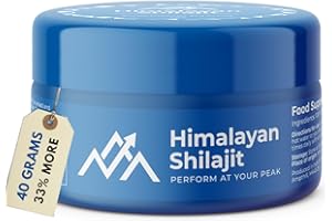 HILLTEN HEALTH Shilajit Organic Resin | 88.95% Pure Fulvic Acid Supplement | Vegan & 100% Himalayan Origin | Boosts Immunity & Energy | 85+ Minerals