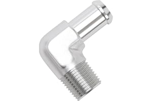 Edelbrock 8179 Hose END, Silver