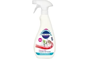 EcoZone Mould Remover, Bleach Free Anti-Bacterial Non Toxic Eco Formula, Cleans & Protects, Prevents Mouldy Re-Growth, Safe for Most Home Surfaces, Vegan Friendly (500ml Spray)
