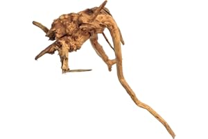 SOONHUA Acuario madera Driftwood, decoración de madera natural, adorno de pecera de madera muerta, decoración de raíz de árbol para decoración de acuario