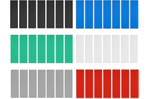 DCJWQ 42 Pcs Packers, Spacers, Shims, Plastic Packers Spacers Window for Levelling, Glazing Plastic Wood Shims for Home Improvement, Door Frame Installations and DIY (28mm X 100mm), Random Color