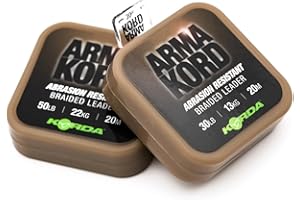 Korda Arma Kord - Líder Trenzado Resistente a la abrasión
