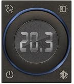 Termostato Vimar 02970.B Rotella ON/OFF - Retroilluminazione LED, Compatibile Eikon Arke - Foto 8