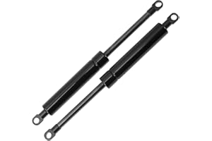 X AUTOHAUX 250mm/9.84" Gas Struts 800N Gas Springs Black Carbon Steel 2 Pcs RV Car Toolbox Lid Storage Box Cover Cabinet Door Cover