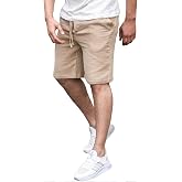 Madmext Lacivert Basic Keten Erkek Şort 6506