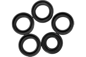 MACHSWON O-Ringe aus Nitrilkautschuk, 14 mm Außendurchmesser, 9 mm Innendurchmesser, 2,5 mm Breite, metrische Dichtungsringe, O-Ring-Dichtung, O-Ringe, Dichtungsösen, Schwarz, 50 Stück