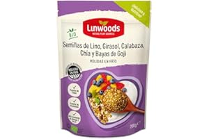 LINWOODS Lino, zucca, girasole, bacche di goji e semi di sesamo 200 g