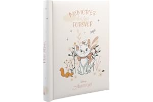 Grupo Erik - Album photo Adhésif Disney, Marie Aristochats 24 x 32 cm | Bonjour Marie, Album Photo Traditionnel avec une Couverture Rigide