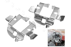 OTOTEC 2pcs HID Holder Clips Bulbs Holders H7 Xenon HID Base Compatible with Benz