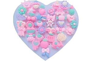 PSOWQ Anillos de Juguete para Niñas, 50 piezas de estilos aleatorios, Anillos de Joyería de Princesa, Joyas de Dedo para Niños, para Cumpleaños, Favores de Fiesta(Versión esmerilada rosa claro)
