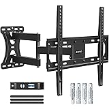 Amazon Brand - Eono TV Wandhalterung Schwenkbar Neigbar, Fernseher Wandhalterung Ausziehbar für die Meisten 26-55 Zoll LED, L