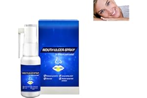 GNAUMORE Spray für Mundgeschwüre, neues Spray zur Linderung von Zahnschmerzen, Spray, zur Erleichterung von Geschwüren, gegen Krebserkrankungen, Reparatur von Zahnfleischgewebe, Reinigungsspray für