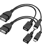 Cavo OTG PremiumCord USB A Femmina – Micro USB Maschio, 20 Cm, Per Mouse, Tastiere E Pen Drive