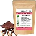 Organic Manjistha Powder, Majith Powder, Indian Madder (100 Grams) - for Skin Lightening, Face pack, Hair and skin - Rubia cordifolia, Manjishta, Manjista