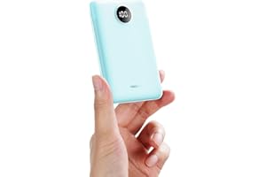 VEEKTOMX POWER BANK Powerbank 22,5 W mini przenośna ładowarka powerbank USB C 10000 mAh szybkie ładowanie PD3.0, QC3.0 z wyświetlaczem LED kompatybilny z urządzeniami iPhone, Samsung, Huawei, Xiaomi, tabletami itd