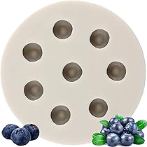 MINFEIDMS Himbeer Fondantform | Silikonform Für Kuchendekoration & Schokolade 7,5x7,5cm