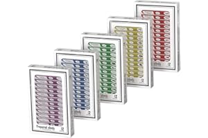 CAINDA Portaobjetos de plástico para microscopio para niños, 60 Piezas Animales Insectos Plantas Flores Muestra portaobjetos de microscopio con muestras para Estudiantes Adultos biología Ciencia