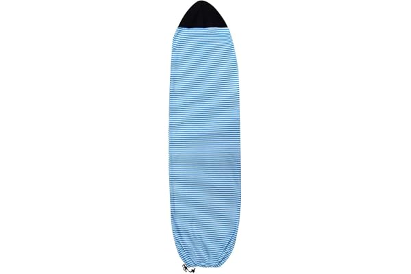 Shumo Surfboard Chaussettes Housse De Protection pour Sac De Surf à Rayures Bleues Et Blanches