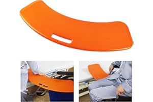 LOSCHEN Transfer Board, Patient Slide Assist Device for Transferring Patient or Handica from Wheelchair to Bed, Toilet, Tub, Car - Slide Board with A Handle
