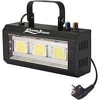 LED Stroboskop, SOLMORE Strobe Licht Flashing Weiß Licht Strobe Bühnenbeleuchtung Blitz Licht 60W AC90-240v für Disco…