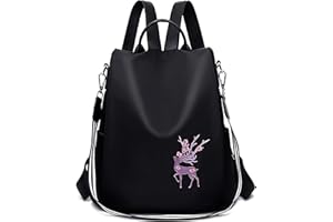 DORRISO Mochila de Mujer Bolso Anti-robo Bolsa de Viaje Bolsa Gran Capacidad Ligera Vacaciones Bolsas de Hombro Nylon Backpack Mochila de Señoras