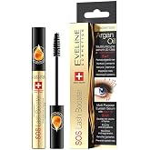 Eveline Cosmetics Sos Lash Booster 5-in-1 Eyelash Serum, Black, 10 Milliliter