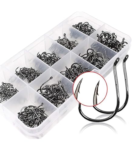 Eagle Claw 575 Gold Jig Hooks #2 - 100 Pack For Crappie, Bass, Panfish - Do-It Molds Jig Heads 5 thumbnail image