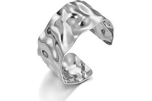 LILIE&WHITE Bracelet Doré Ajustable à Fermeture Coulissante – Bijoux Élégants Hypoallergéniques, Résistant à la Décoloration, Cadeau pour Femme