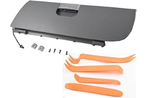 VHEUHZ grau Handschuhfach Deckel Klappe Griff Handschuhfachabdeckung kompatibel mit Citroen C1 Peugeot 107 Toyota Aygo 2005-2015 Für Fahrzeuge mit Linksantrieb