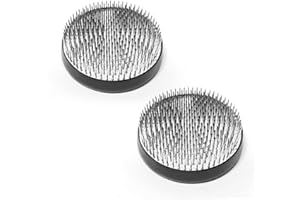 ALLADAGA Blumen Frosch Edelstahl Runder Halterung Blumensteckiggel (8cm (2 Stücke))