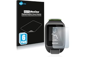 savvies Protection Ecran pour TomTom Runner 3 (6 Pièces) - Film Protection Ultra Clair