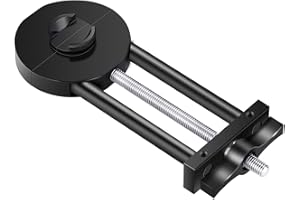 Neewer Strumento di morsa per obiettivo e filtro, gamma di regolazione anello da 27 mm a 130 mm, struttura in acciaio