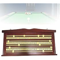 Tableau De Score Snooker Wresetly - 66x39cm, Plastique, Pour Billard