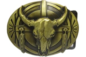 COOLLA Belt Buckle for Men- Western Cowboy Large Belt Buckles