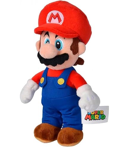 Peluche Super Mario Dark Bowser 11 Pollici - Nuovo, Giocattolo Morbido Imbottito