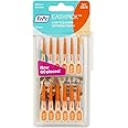 TePe EasyPick Toothpicks, Orange, ISO XS-S, 60pcs, Dental Plaque Removal Tool, efficient and Easy Cleaning Between The Teeth, toothpicks for Narrow Gaps