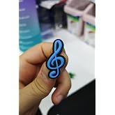 APPTAKI M&uuml;zik Mavi Sol Anahtarı Bileklik Terlik S&uuml;s&uuml; Charm Terlik Aksesuarı - CRS0273