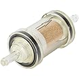 linxiaojix Motorcycle Petrol Filter, Heat Resistance Inline Fuel Filter ABS Lightweight for Motorcycle Modification