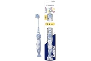 ‎DR.BEST Dr.BEST Erste Zähne Zahnbürste, Weich (1 Stück), ab dem ersten Zahn